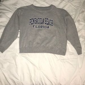 Crew neck sweatshirt